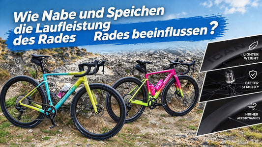 Wie wirken sich Nabe und Speichen auf die Leistung eines Rades aus?
