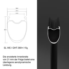 38mm felge